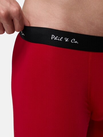 Phil & Co. Berlin Boxer shorts ' Long Boxer Briefs ' in Black