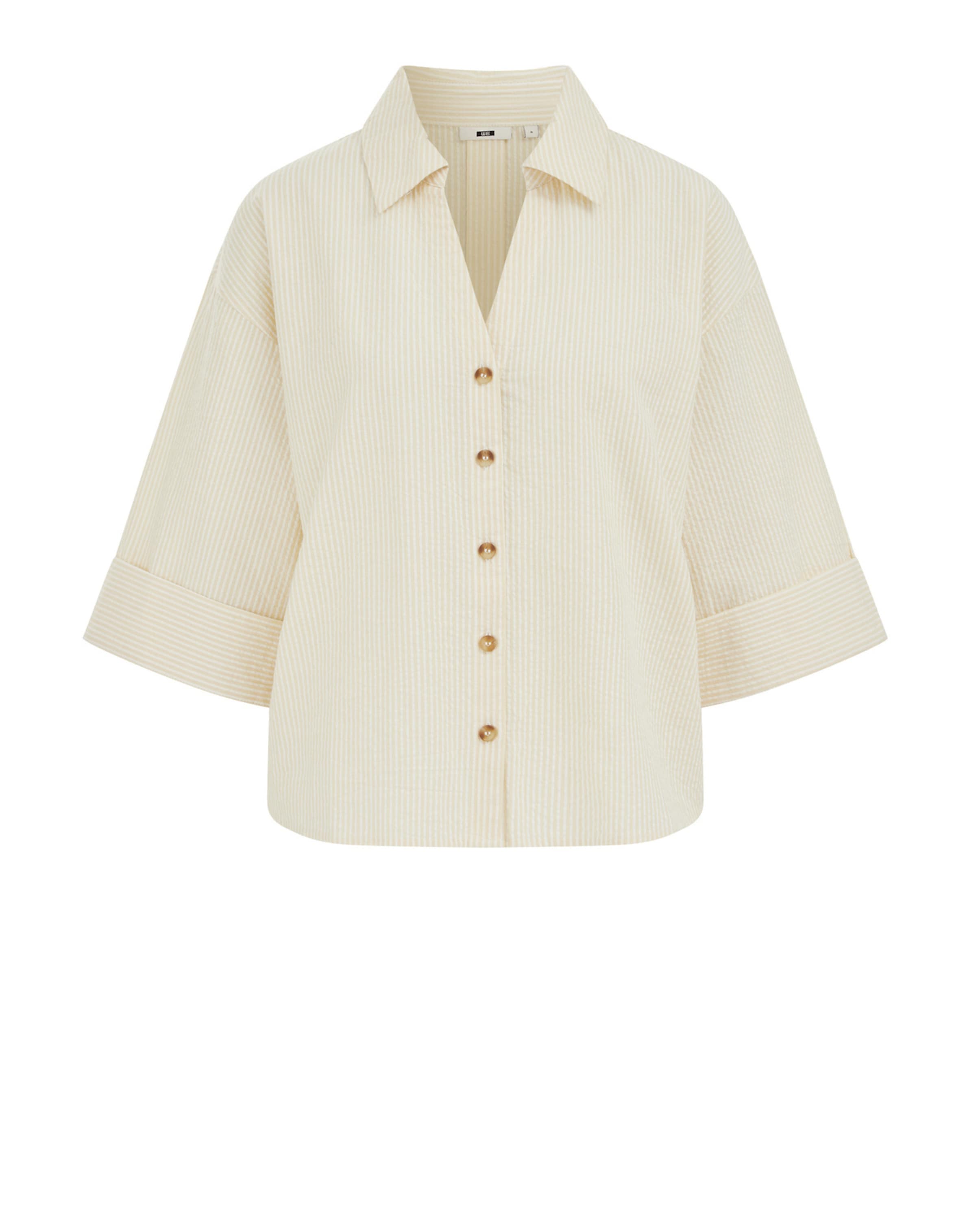 WE Fashion Blúz - sárga: elől