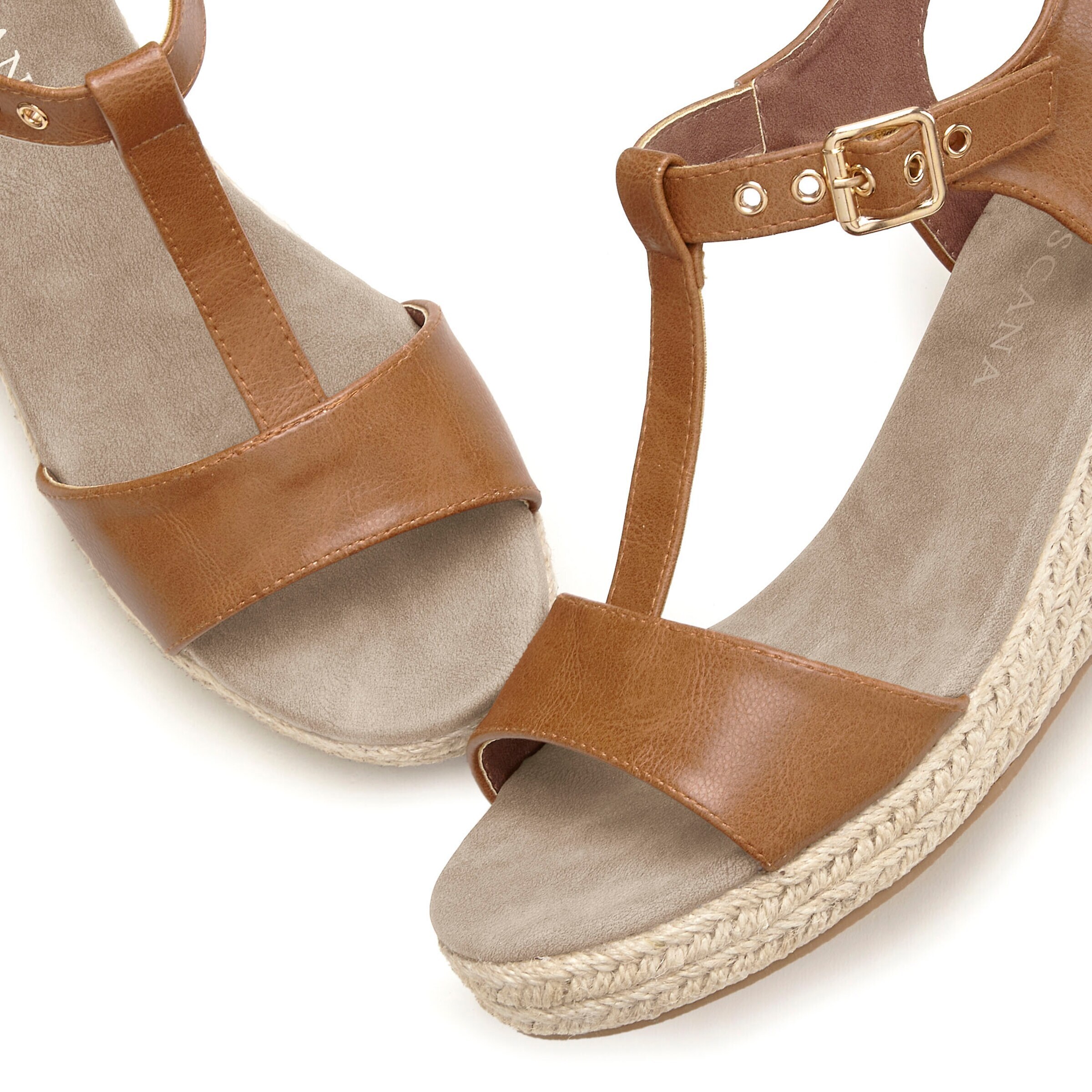 LASCANA Sandale in Braun