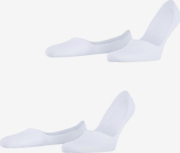 ESPRIT Füßlinge 'Basic Uni 2-Pack' in Weiß: Vorderseite