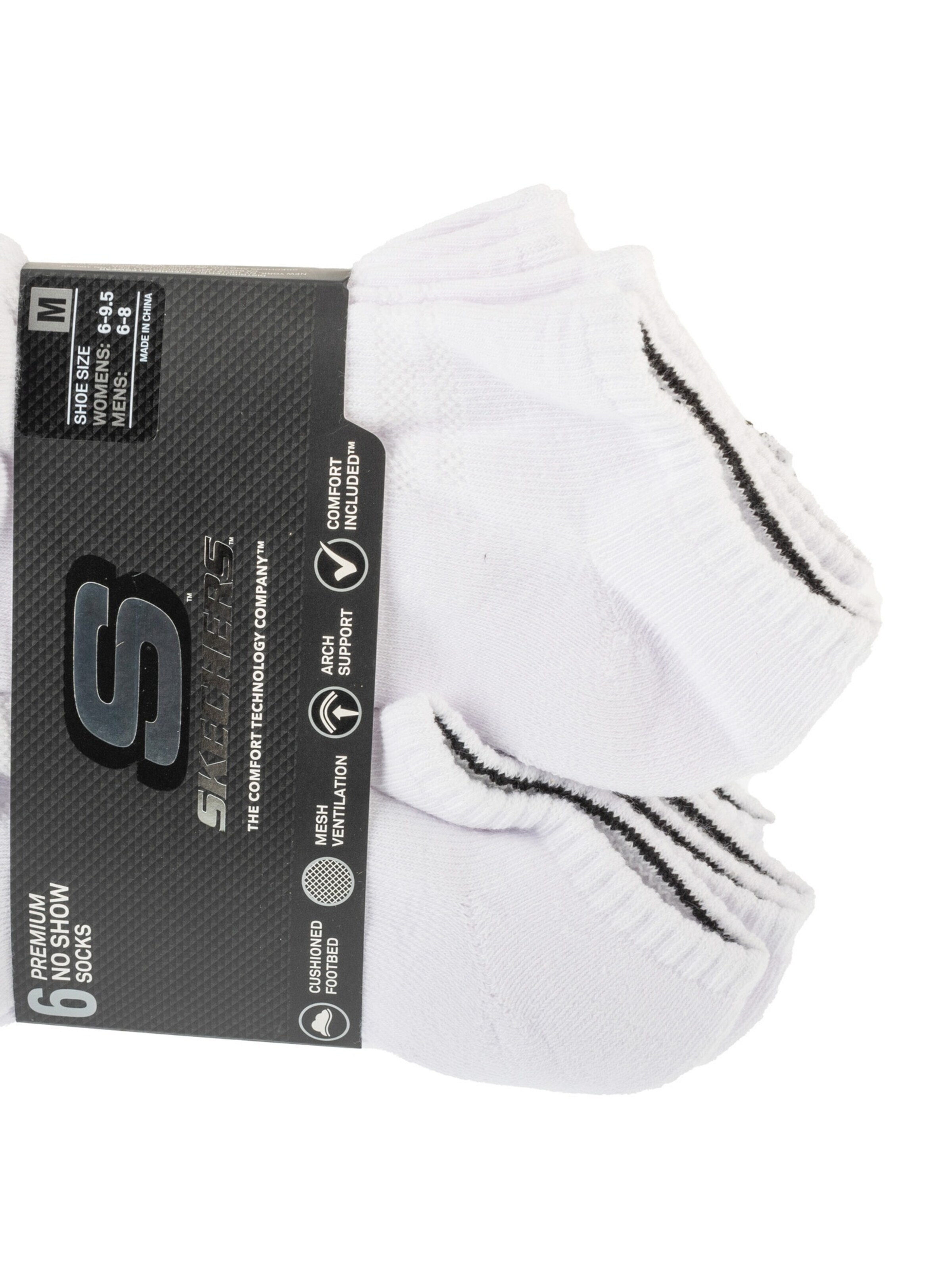 SKECHERS Socken‌‌‌‌‌ in Weiß