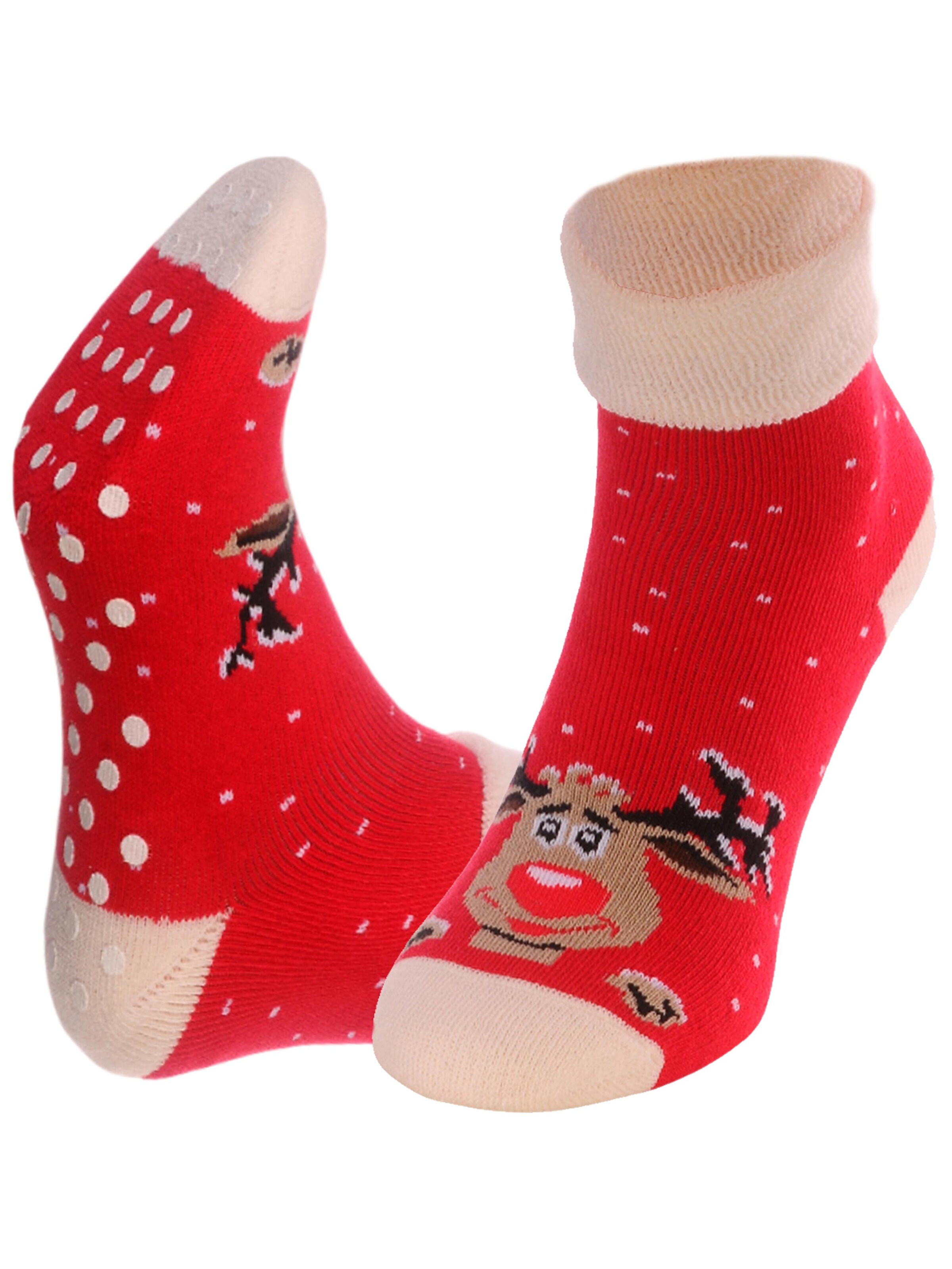 La Bortini Socken‌‌‌‌‌‌‌ in Rot: Vorderseite
