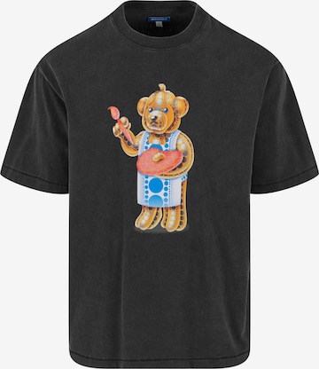 MARKET Shirt 'Infinity Bear' in Black: front