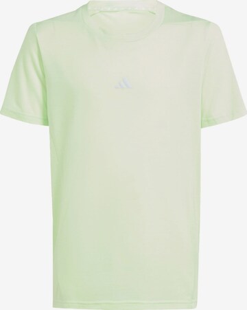 T-Shirt fonctionnel ADIDAS SPORTSWEAR en vert : devant