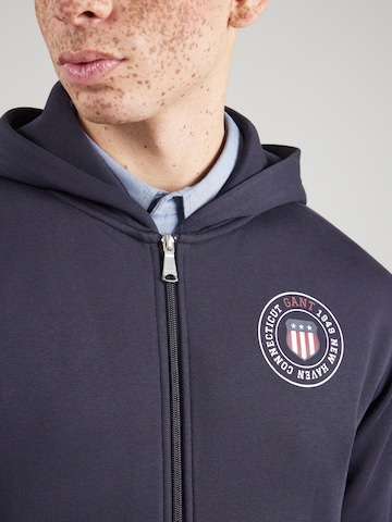 Veste de survêtement GANT en bleu