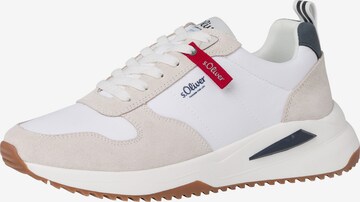 s.Oliver Sneakers laag in Wit: voorkant