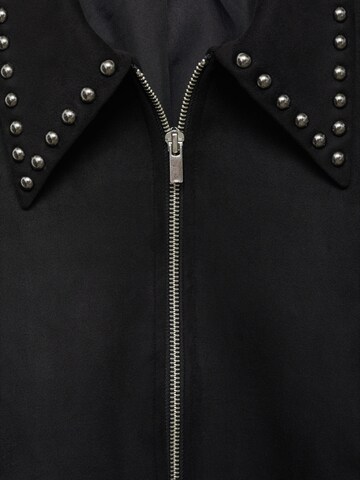 MANGO Between-season jacket 'Texaco' in Black