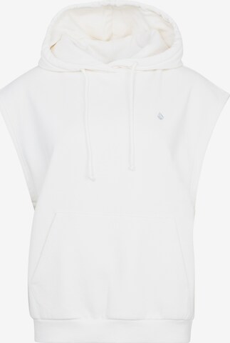 Volcom Sweatshirt in White: front