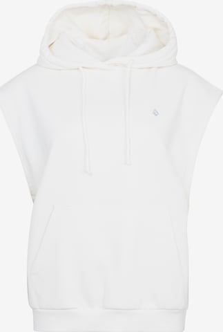 Sweat-shirt Volcom en blanc : devant