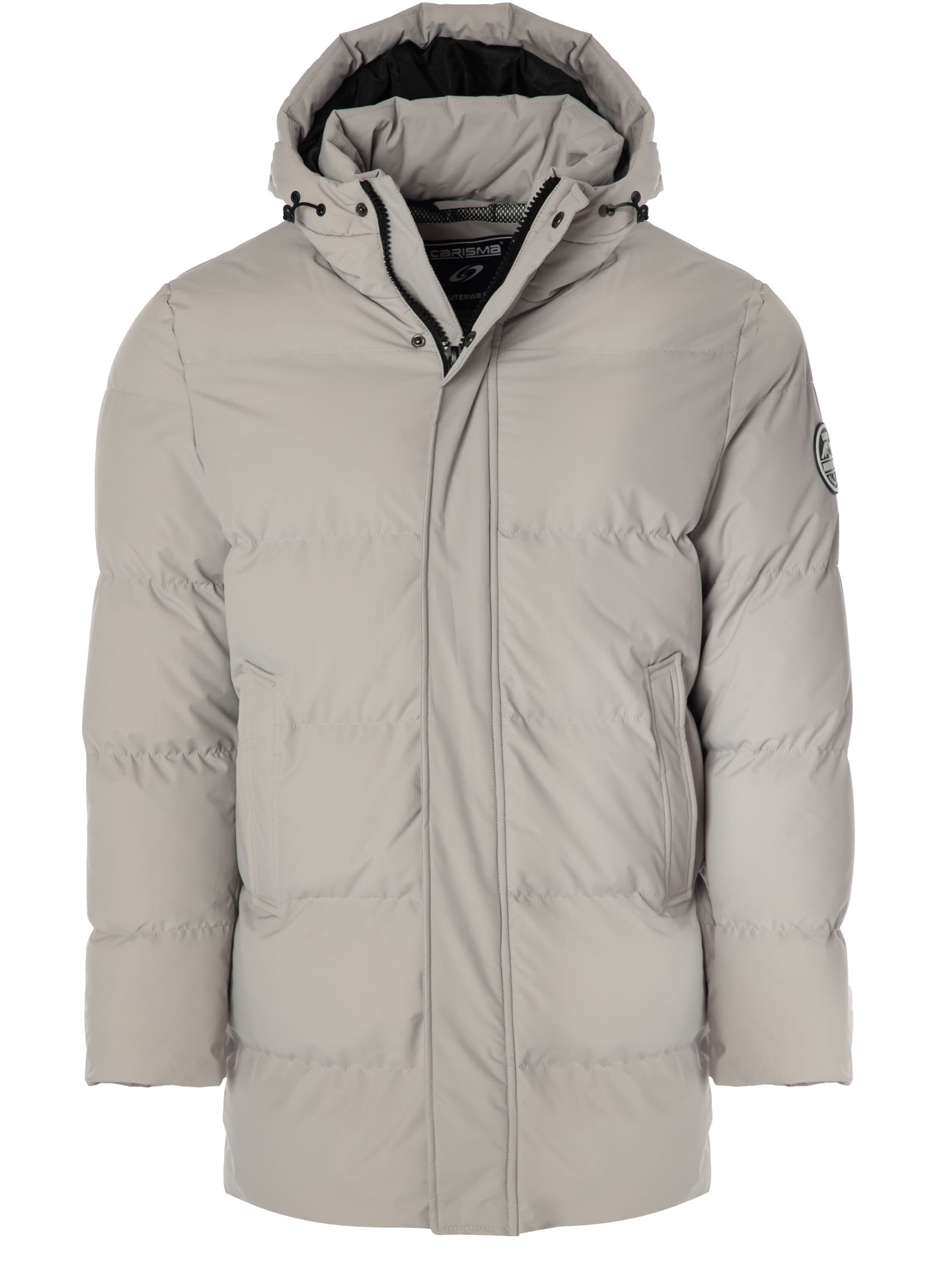 CARISMA Winter Jacket in Grey: front
