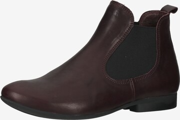 THINK! Chelsea Boots in Red: front