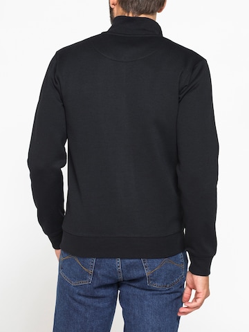 Carrera Jeans Sweatshirt 'Full Zip' in Black