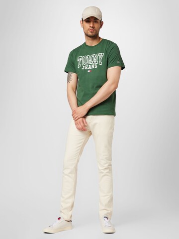 Tommy Jeans - Camiseta en verde