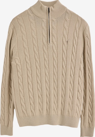 Polo Club Sweater ' ' in Beige: front