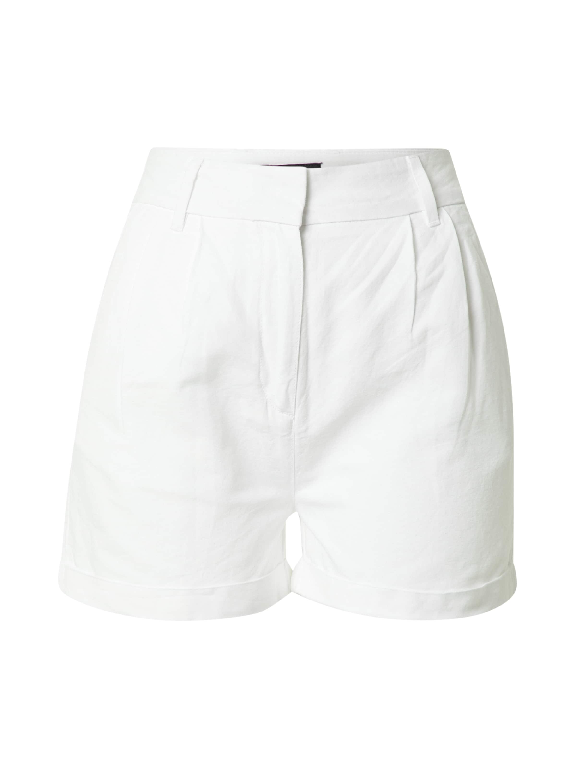 Superdry Pleat-front trousers 'STUDIOS LINEN' in White: front
