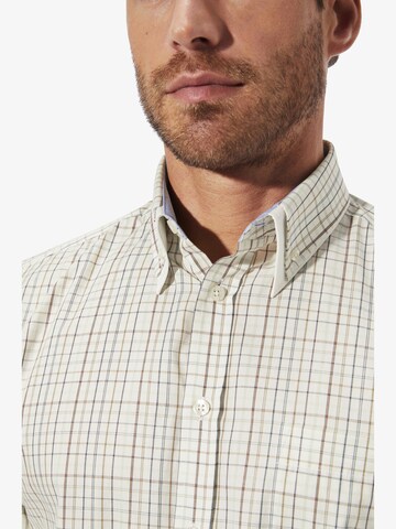 BABISTA Regular fit Button Up Shirt ' Kaldan ' in White