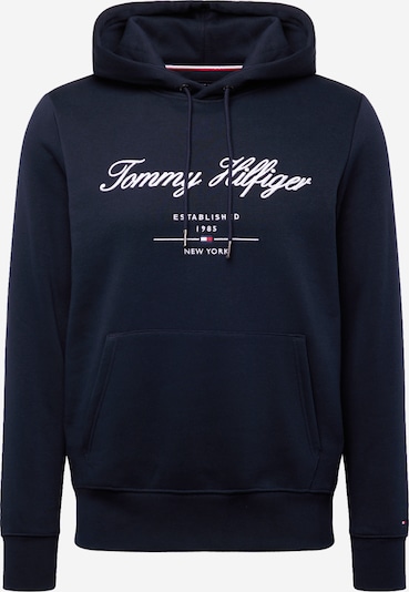 TOMMY HILFIGER Sweatshirt in de kleur Navy / Rood / Wit, Productweergave