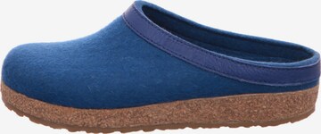 HAFLINGER Pantolette in Blau