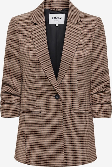 ONLY Bleiseri 'ONLLETTIE' värissä vaaleanruskea / marjat / musta, Tuotenäkymä