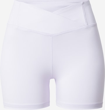 Skinny Pantalon de sport 'HAMPTON' Reebok en violet : devant