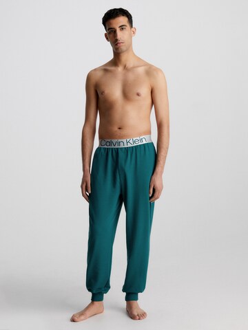 Effilé Pantalon Calvin Klein Underwear en bleu