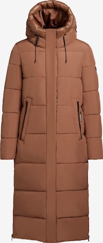 khujoZimska jakna ' KALEY ' - smeđa boja: prednji dio