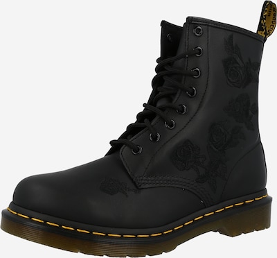 Ghete cu șireturi 'Vonda' Dr. Martens pe negru, Vizualizare produs