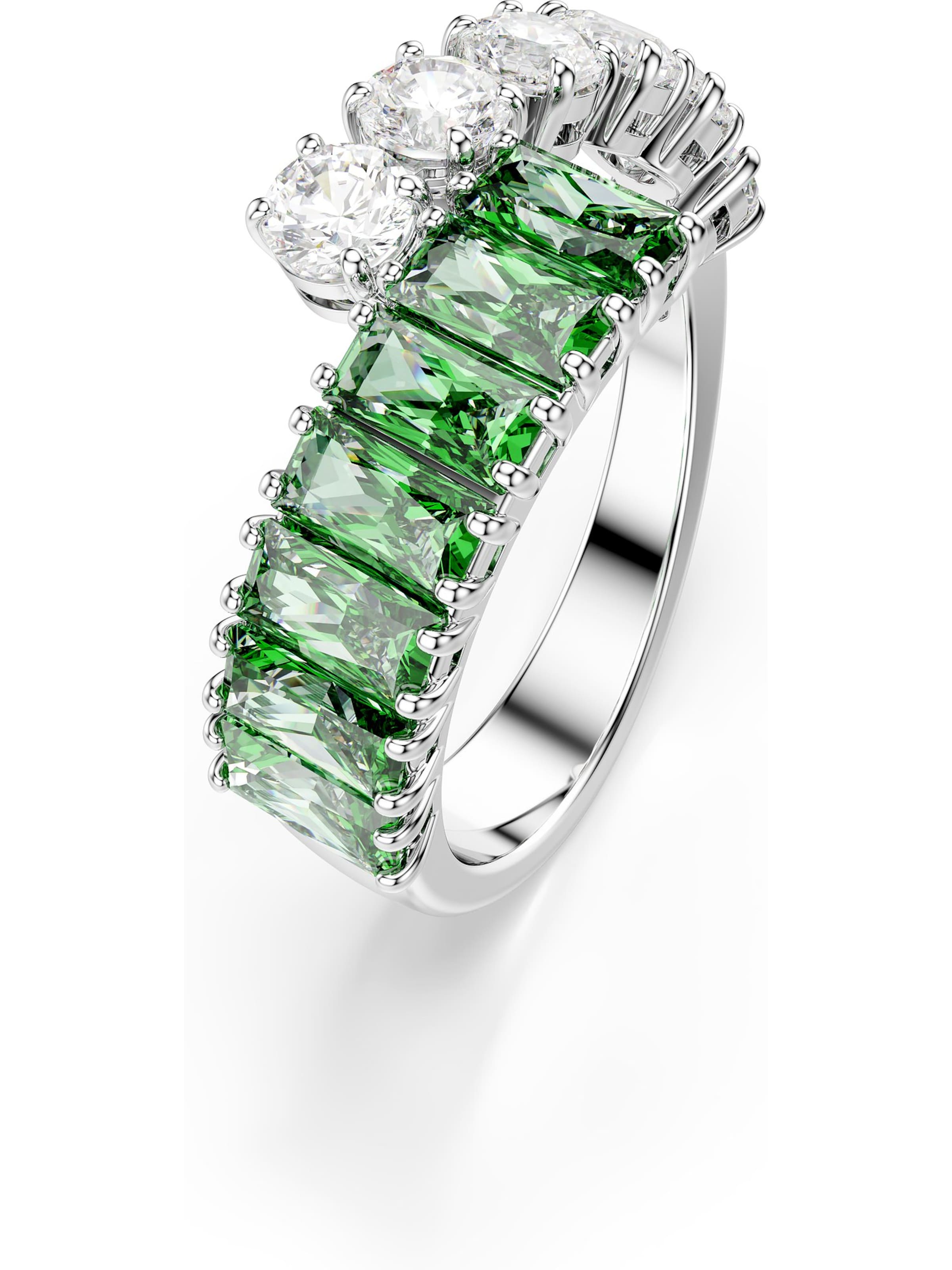 Swarovski Ring in Green: front