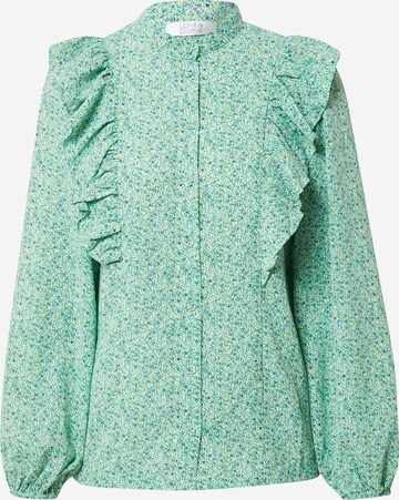 Love & Divine Blouse in Green: front
