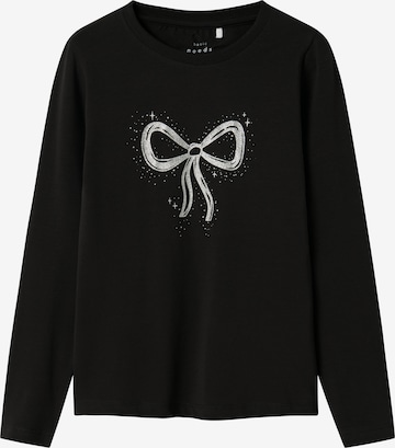 NAME IT Shirt 'NKFVIPARTY' in Schwarz: Vorderseite