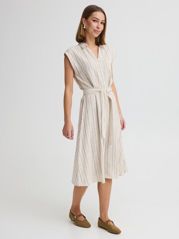 Robe-chemise 'IHLINNO' ICHI en marron