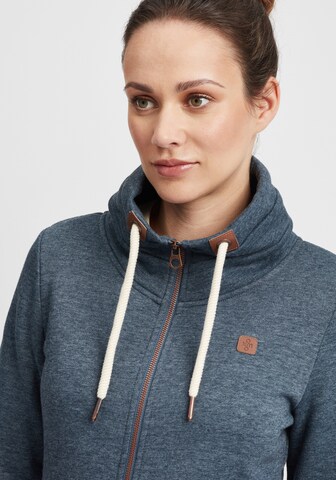 Oxmo Zip-Up Hoodie 'Vicky' in Blue
