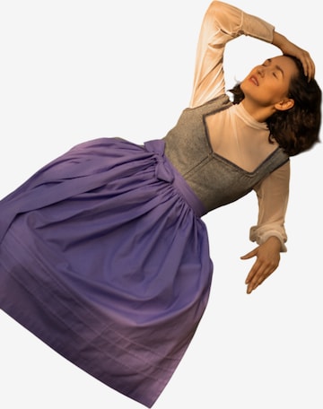 INNA.Trachten Trachtenbluse 'Turtleneck' in Beige: Vorderseite