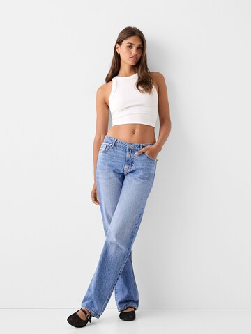 Bershka Regular Jeans in Blue