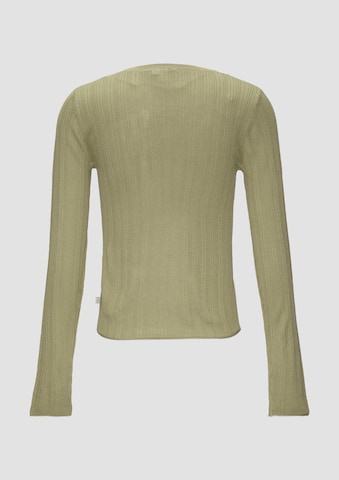 QS Pullover in Grün
