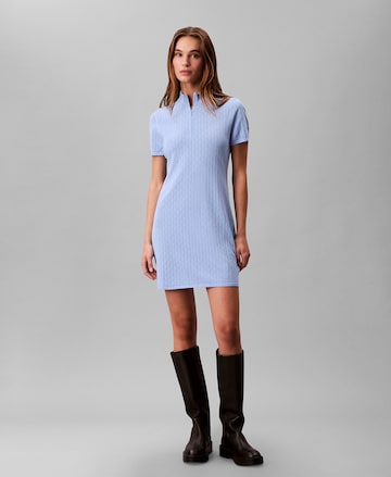 Robes en maille Calvin Klein Jeans en violet