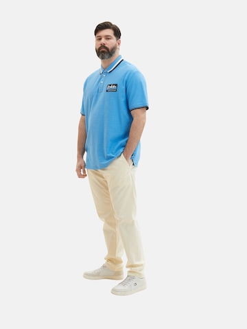 TOM TAILOR Men + - Slimfit Pantalón chino en beige