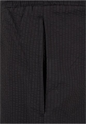 regular Pantaloni 'Seersucker' di Urban Classics in nero