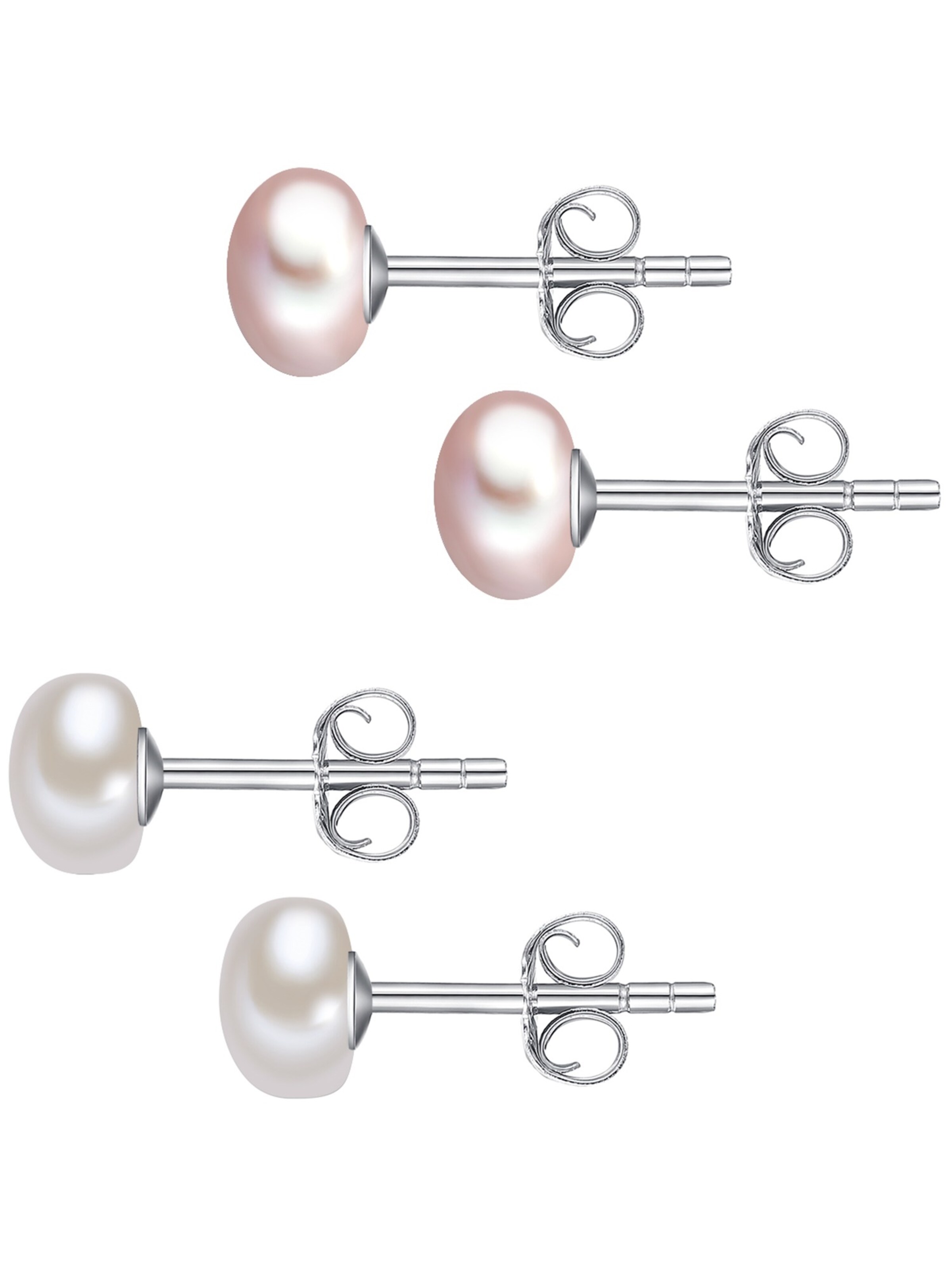 Orecchini di Lulu & Jane in rosa