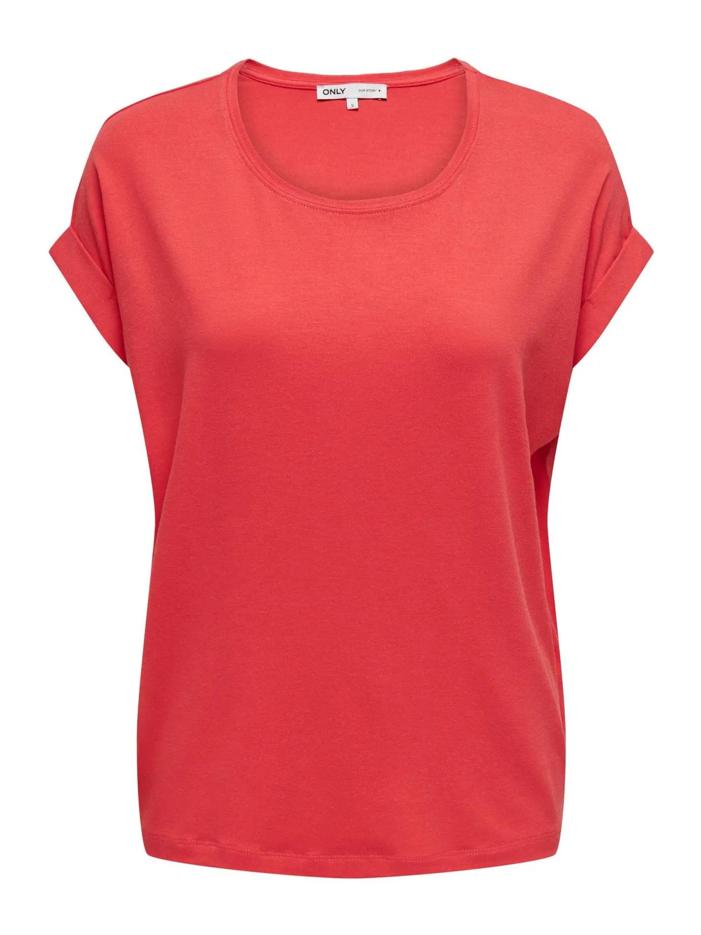 ONLY - Camiseta en naranja: frente