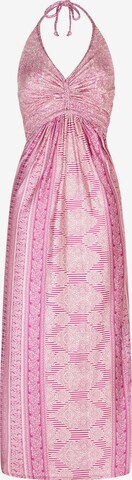 Chic by Lirette Jurk 'Halter dress Guna' in Roze: voorkant