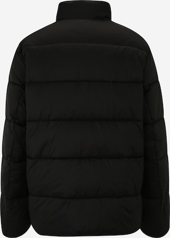 Tommy Jeans Plus Prechodná bunda - Čierna