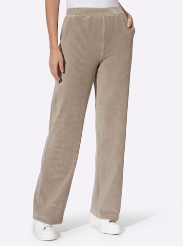 regular Pantaloni di heine in beige: frontale