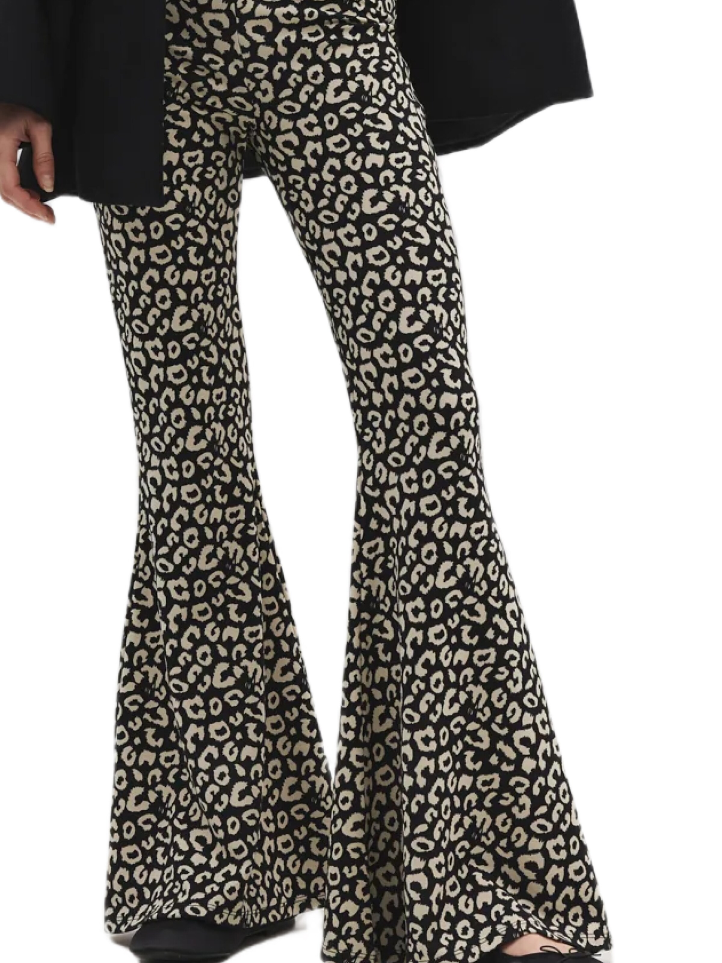 No Matter What Wide Leg Hose in Beige