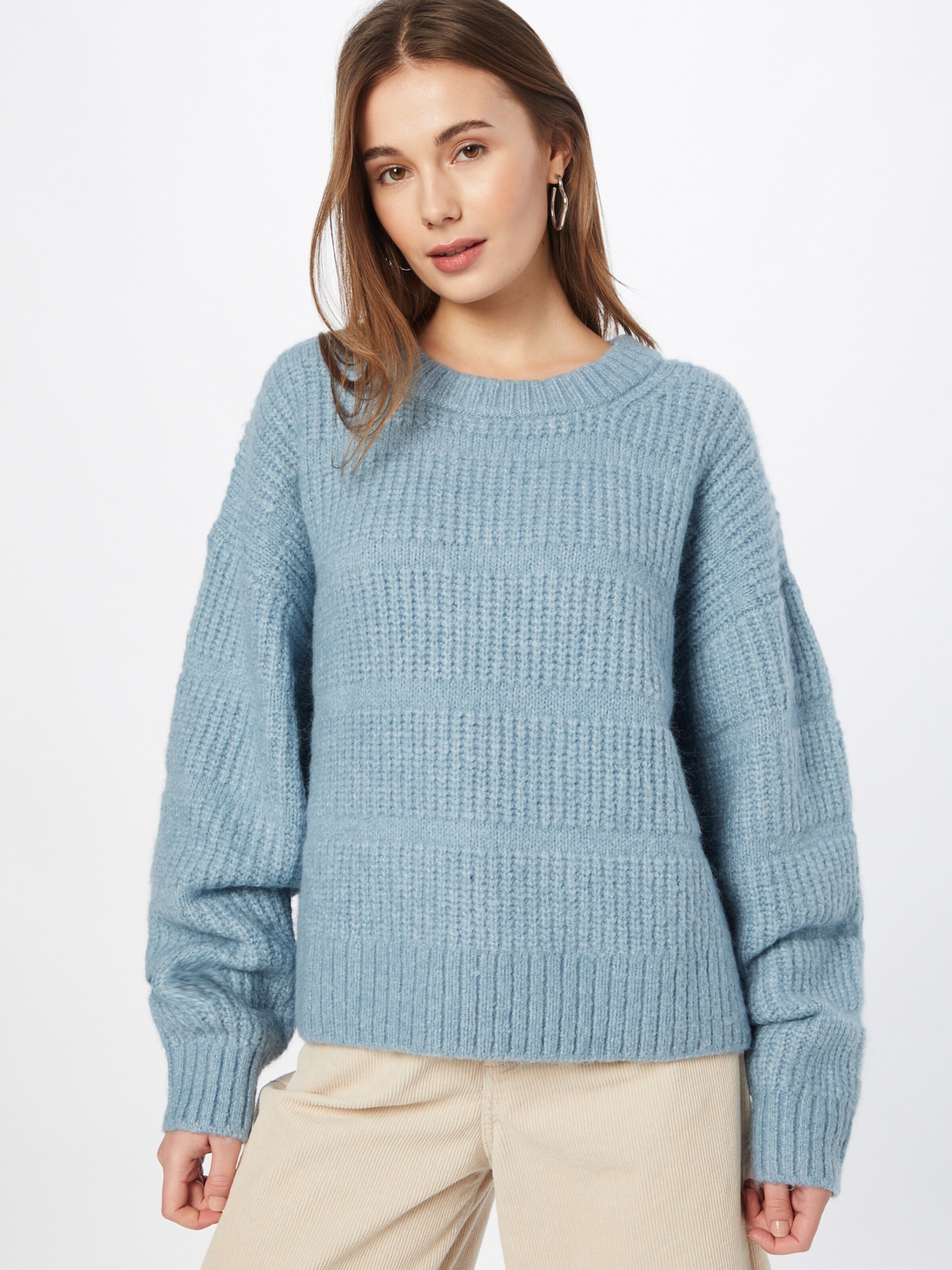 Frauen Pullover & Strick WEEKDAY Pullover 'Last Sweater' in Rauchblau - QK15861 Frauen Pullover & Strick WEEKDAY Pullover 'Last Sweater' in Rauchblau - QK15861