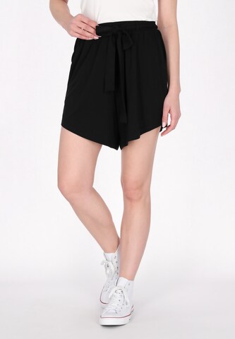 DreiMaster Maritim - Loosefit Pantalón en negro: frente