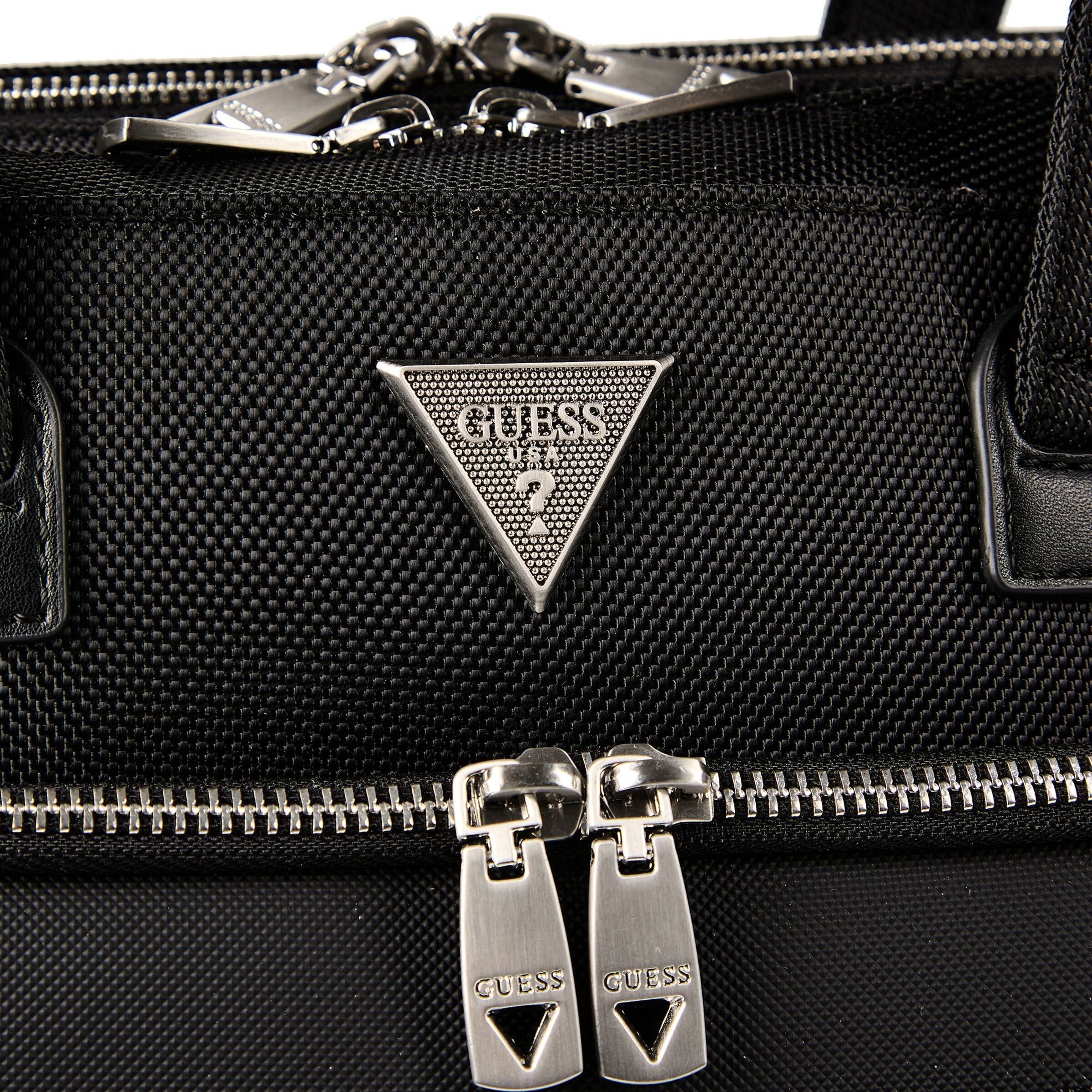 Borsa portadocumenti 'Berna' di GUESS in nero