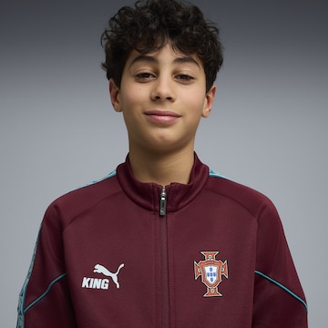 PUMA Sportjas 'Portugal KING Anthem' in Rood