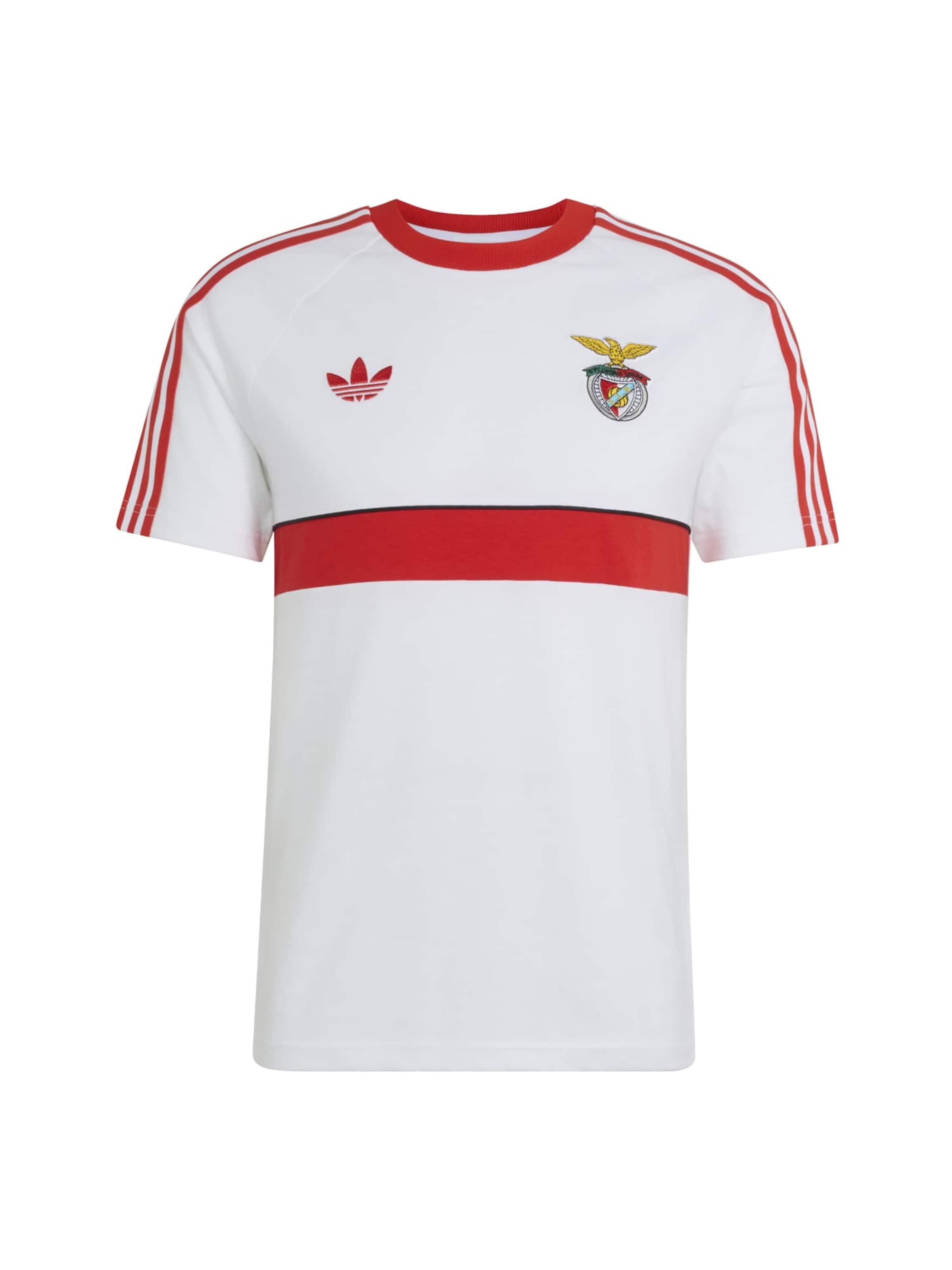 ADIDAS PERFORMANCE Maillot en S en rouge / blanc, Vue avec produit