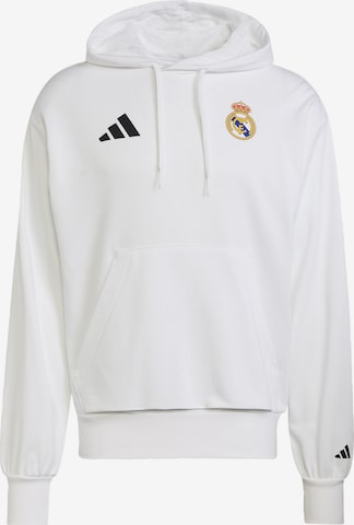 ADIDAS PERFORMANCE Sportsweatshirt 'Real Madrid Avengers' in Wit: voorkant